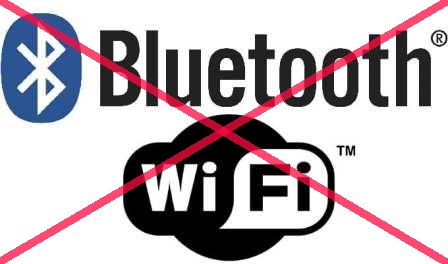 Wi-Fi & Bluetooth Выключить